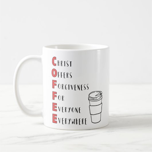 C.O.F.F.E.E. Für jeder Kaffeetasse (Links)