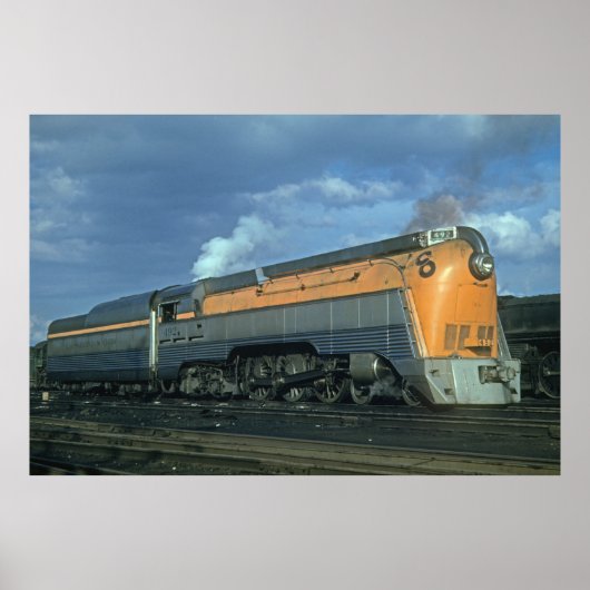 C&O Hudson Class 4-6-4 Streamliner Poster (Vorne)