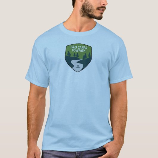 C&O Kanal Towpath T-Shirt (Vorderseite)