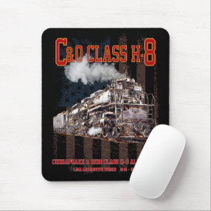 C&O-Klasse H-8 Allegheny-Lokomotive - Amerikanisch Mousepad