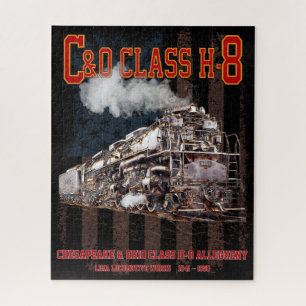 C&O-Klasse H-8 Allegheny-Lokomotive - Amerikanisch Puzzle