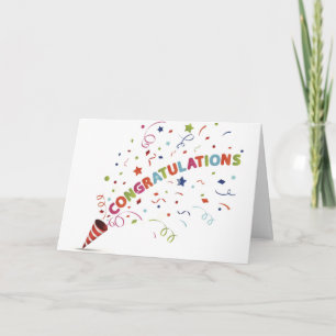 C O N G R A T U L A T I O N S!! WEG ZU GEHEN!!!! KARTE