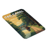 C&O National Historical Park Reise Magnet (Rechte Seite)