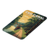 C&O National Historical Park Reise Magnet (Linke Seite)