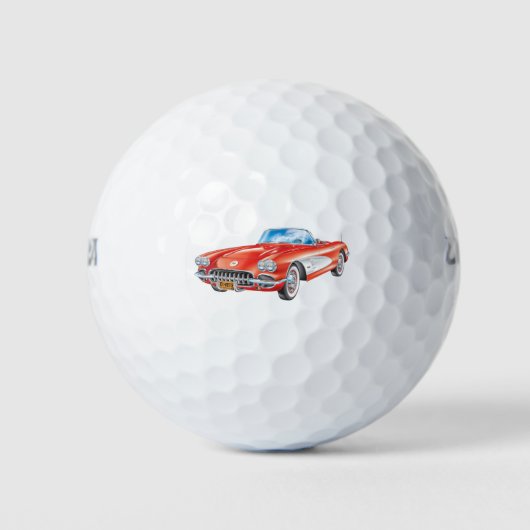 C-ONE AUTOMOBIL KUNST GOLFBÄLLE (Vorderseite)