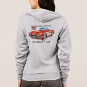 C-ONE AUTOMOBIL KUNST HOODIE (Rückseite)