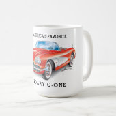 C-ONE AUTOMOBIL KUNST KAFFEETASSE (VorderseiteRechts)