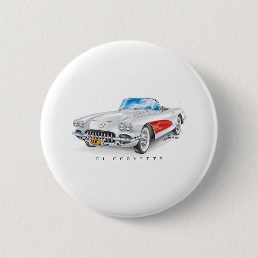 C-ONE AUTOMOBILE ART BUTTON (Vorderseite)