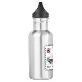 C-ONE AUTOMOBILE ART EDELSTAHLFLASCHE (Links)