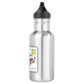 C-ONE AUTOMOBILE ART EDELSTAHLFLASCHE (Rechts)