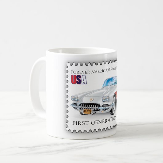 C-ONE AUTOMOBILE ART KAFFEETASSE (Vorderseite Links)