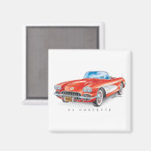 C-ONE AUTOMOBILE ART MAGNET (Vorderseite/Rückseite)