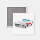 C-ONE AUTOMOBILE ART MAGNET (Vorderseite/Rückseite)