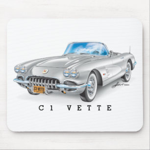 C-ONE AUTOMOBILE ART MOUSEPAD