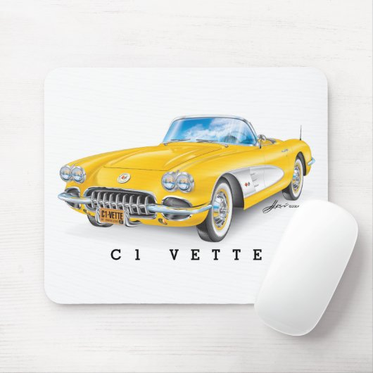 C-ONE AUTOMOBILE ART MOUSEPAD (Mit Mouse)