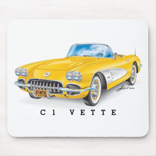 C-ONE AUTOMOBILE ART MOUSEPAD (Vorne)