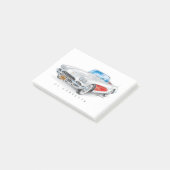C-ONE AUTOMOBILE ART POST-IT KLEBEZETTEL (angewinkelt)
