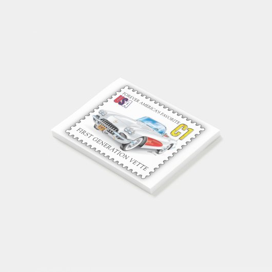 C-ONE AUTOMOBILE ART POST-IT KLEBEZETTEL (angewinkelt)