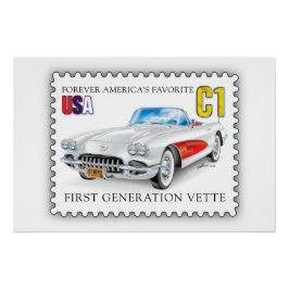 C-ONE AUTOMOBILE ART POSTER