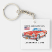 C-ONE AUTOMOBILE ART SCHLÜSSELANHÄNGER (Vorderseite)