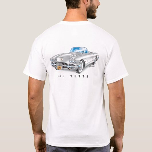 C-ONE AUTOMOBILE ART T-Shirt (Rückseite)