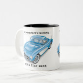 C-ONE AUTOMOBILE ART ZWEIFARBIGE TASSE (Vorderseite Links)