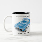 C-ONE AUTOMOBILE ART ZWEIFARBIGE TASSE (Links)