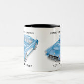 C-ONE AUTOMOBILE ART ZWEIFARBIGE TASSE (Mittel)