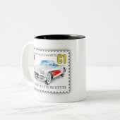 C-ONE AUTOMOBILE ART ZWEIFARBIGE TASSE (Vorderseite Links)