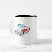 C-ONE AUTOMOBILE ART ZWEIFARBIGE TASSE (Vorderseite Links)
