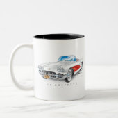 C-ONE AUTOMOBILE ART ZWEIFARBIGE TASSE (Links)