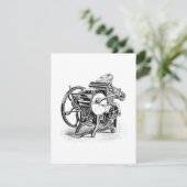 C&P Old Style Buchdruckpressekarte Dankeskarte (Stehend Vorderseite)