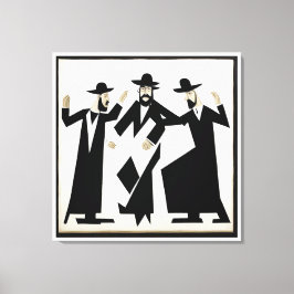 C-Panel mit Schwung Leinwanddruck