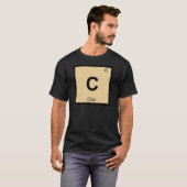 C - Periodisches Symbol der Clio Muse Chemistry T-Shirt (Vorne ganz)