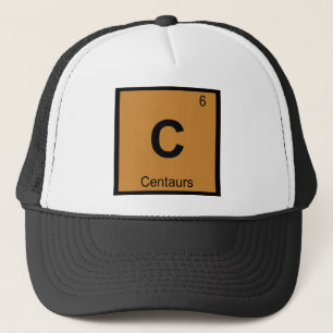 C - Periodisches Symbol der griechischen Chemie Truckerkappe