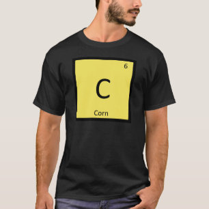 C - Periodisches Tabellensymbol für die Pflanzench T-Shirt