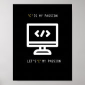 C-Programmierleidenschaft Poster (Vorne)