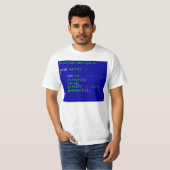 C-Programmierung T-Shirt (Vorne ganz)