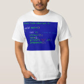 C-Programmierung T-Shirt (Vorderseite)