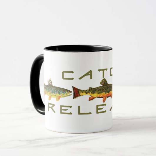 C & R - Forellen Tasse (Vorderseite Links)