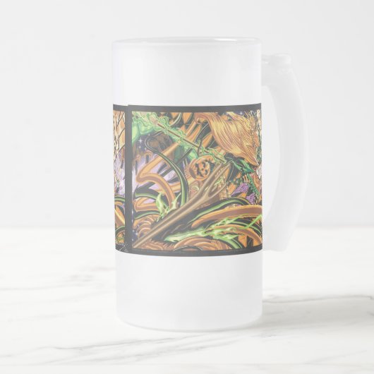 C.R.T.H.D. Mattierte Tasse (VorderseiteRechts)