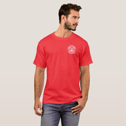 C - Rez Dog Tee Shirt - Rot (Vorne ganz)