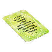 C.S. Lewis Gebet Gedicht Magnet (Rechte Seite)