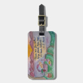 C S Lewis kann gute byes erleichtern! Gepäckanhänger (Vorderseite vertikal)