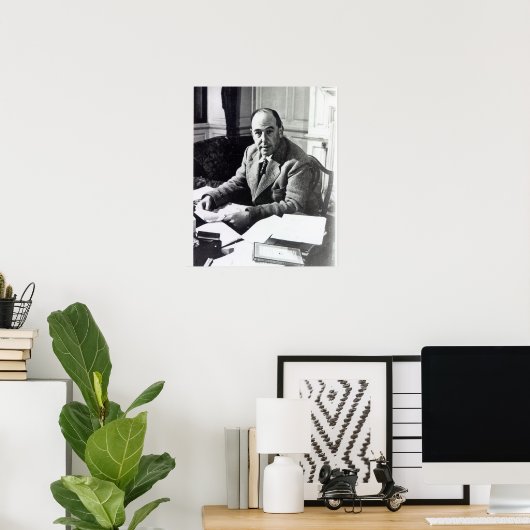 C.S. Lewis Poster (Heimbüro)