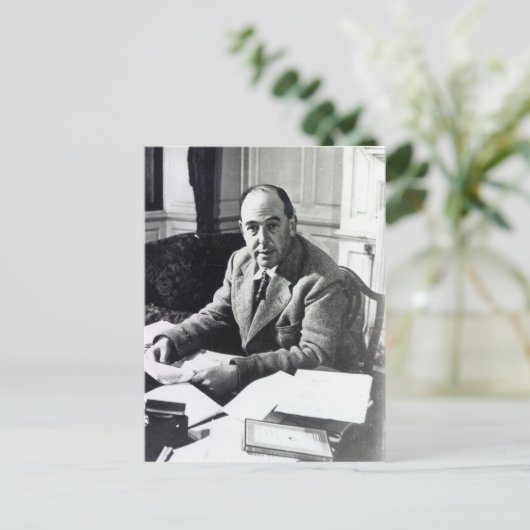 C.S. Lewis Postkarte (Stehend Vorderseite)