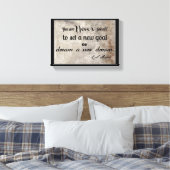 C. S. Lewis-Zitat Leinwanddruck (Insitu (Schlafzimmer))