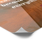 C. S. Lewis Zitat über das Christentum Poster (Ecke)