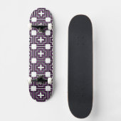 C&S Lila Skateboard (Vorderseite)