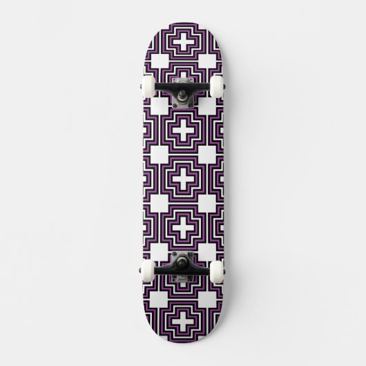 C&S Lila Skateboard (Vorderseite)